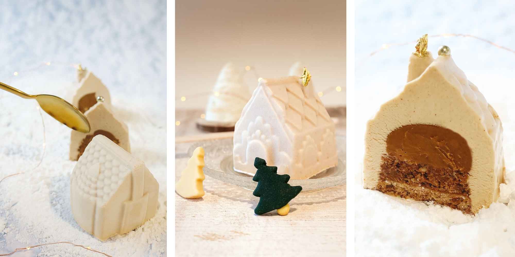 Recette entremets chalets 3D